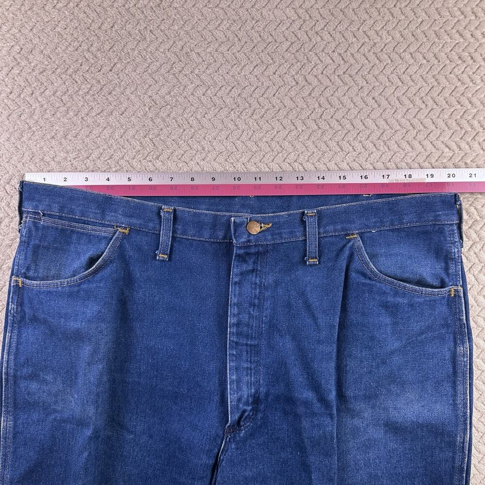 Vintage‎ Wrangler Jeans Men’s 42x32 Made In USA 100% Cotton Western Cowboy Work - Picture 8 of 16